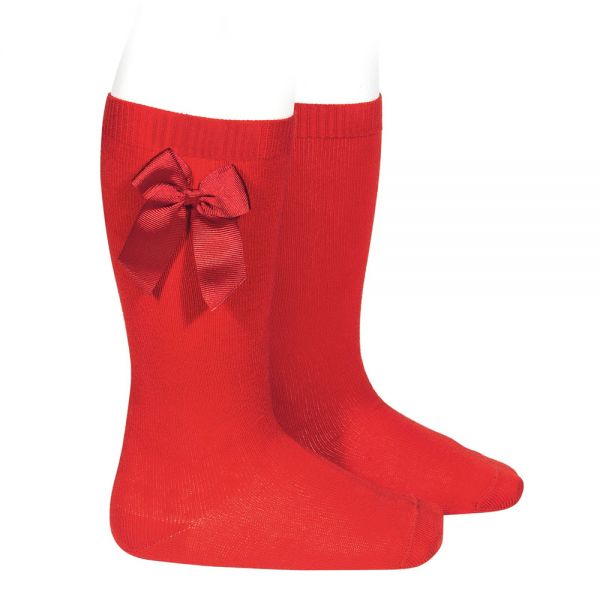 Calcetines Altos para Niña Cóndor con Lazo – Elegancia y Comodidad