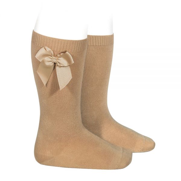 Calcetines Altos para Niña Cóndor con Lazo – Elegancia y Comodidad