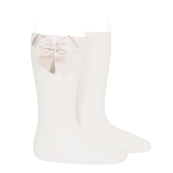 Calcetines Altos para Niña Cóndor con Lazo – Elegancia y Comodidad