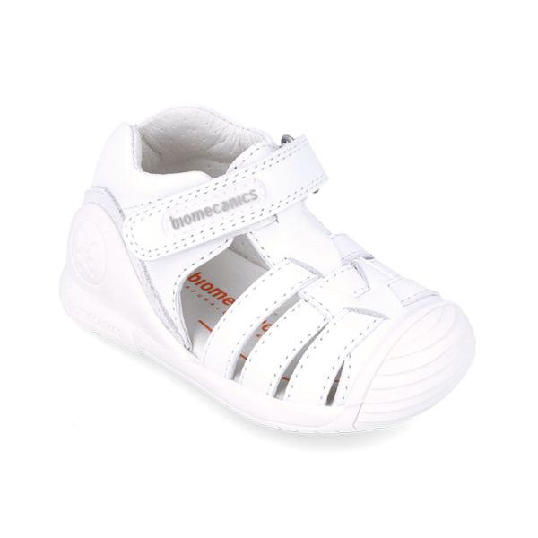 Sandalias de primeros pasos Biomecanics 252123 blanco – Protección, estabilidad y libertad de movimiento