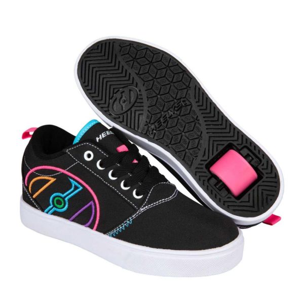DEPORTIVO NIÑA HEELYS CON RUEDAS Y CORDONES