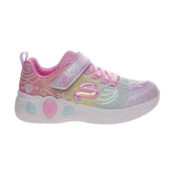 DEPORTIVO NIÑA SKECHERS CON LUCES Y VELCRO