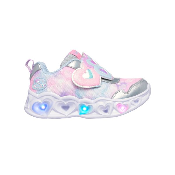 DEPORTIVOS NIÑA SKECHERS CON VELCRO Y LUCES