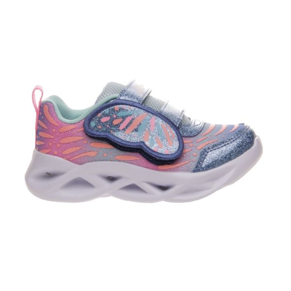 DEPORTIVO NIÑA SKECHERS CON LUCES Y VELCRO