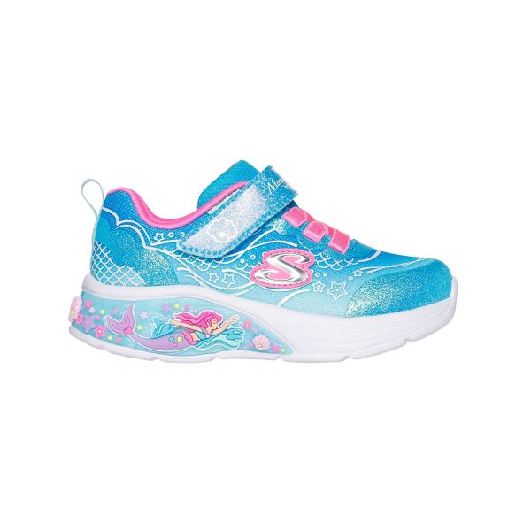 DEPORTIVOS NIÑA SKECHERS CON VELCRO Y LUCES