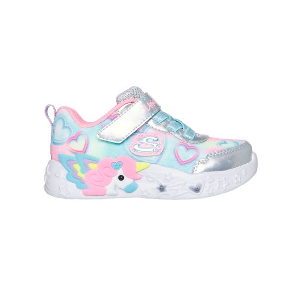 DEPORTIVOS NIÑA SKECHERS CON VELCRO Y LUCES