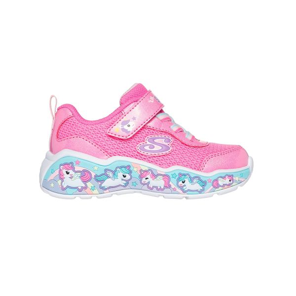 DEPORTIVOS NIÑA SKECHERS CON VELCRO Y LUCES