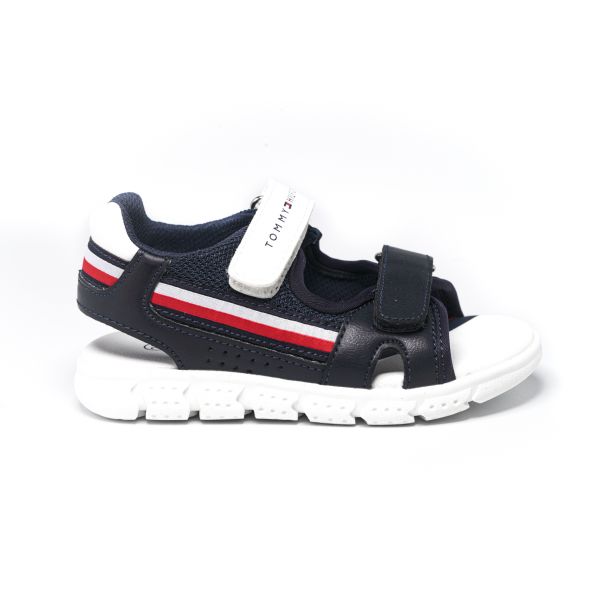 SANDALIA TOMMY HILFIGER NIÑO CON DOBLE VELCRO