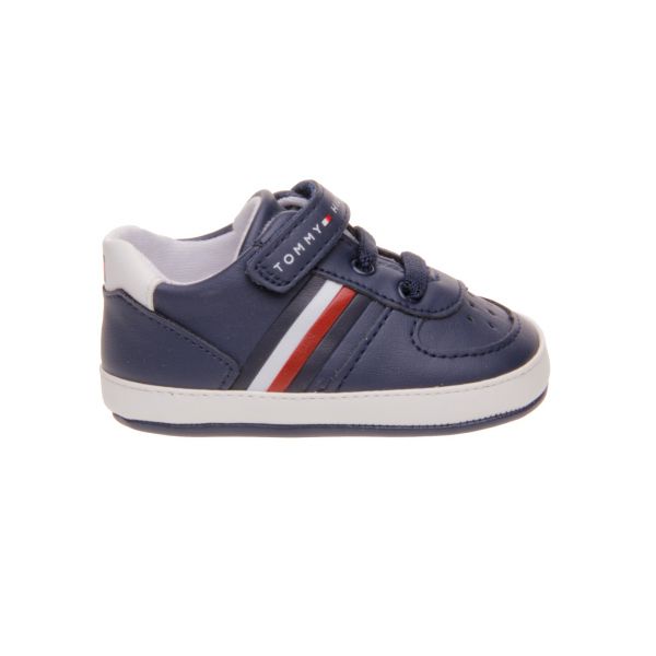 BOTAS BEBE BADANA NIÑO TOMMY HILFIGER CON VELCRO