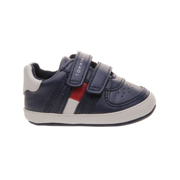 BOTAS BEBE BADANA NIÑO TOMMY HILFIGER CON VELCRO