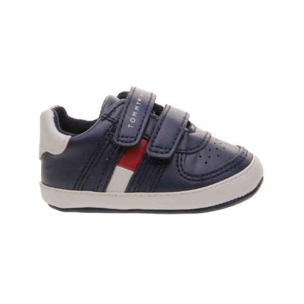 BOTAS BEBE BADANA NIÑO TOMMY HILFIGER CON VELCRO