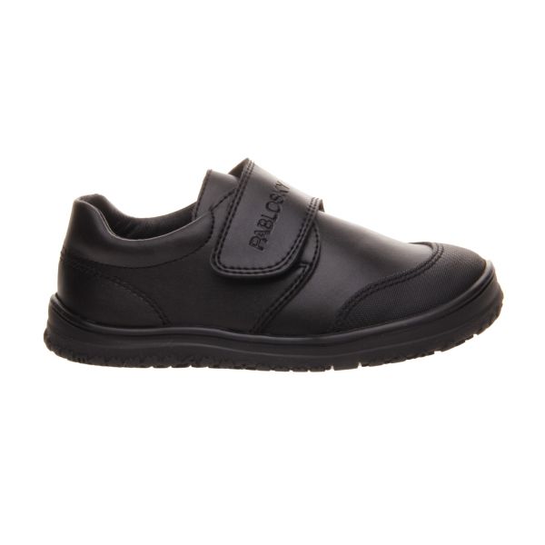 BLUCHER COLEGIAL NIÑO PABLOSKY CON VELCRO Y PUNTERA REFORZADA