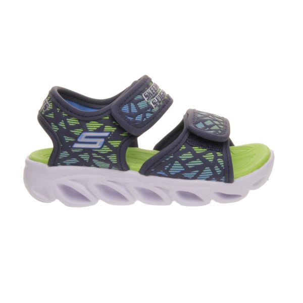 SANDALIA NIÑO SKECHERS CON LUCES Y VELCRO