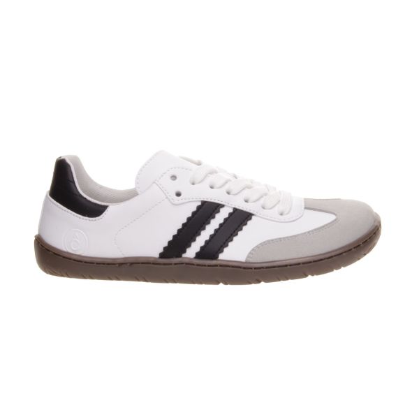 ZAPATILLAS DEPORTIVAS RESPETUOSAS COQUEFLEX PARA NIÑOS COLOR BLANCO Y NEGRO
