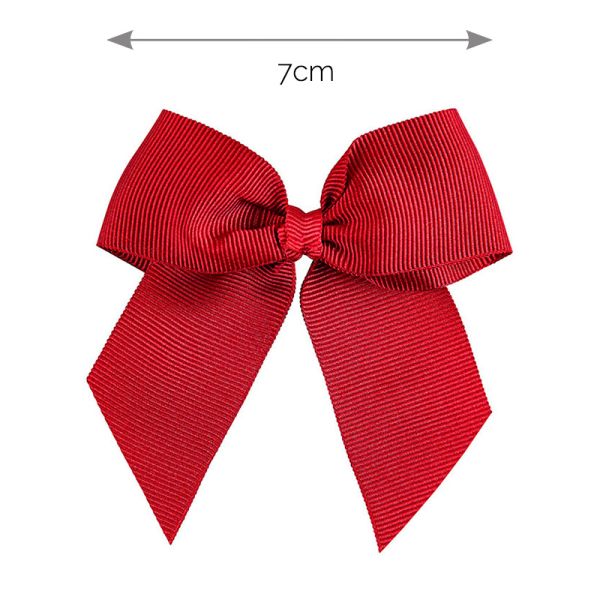 LAZOS DE PELO CON PINZA DE CINTA DE GROS GRAIN CÓNDOR PARA NIÑAS