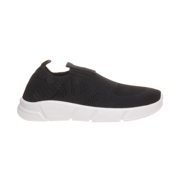ZAPATILLAS RESPETUOSAS SIN CORDONES GEOX PARA NIÑOS COLOR NEGRO