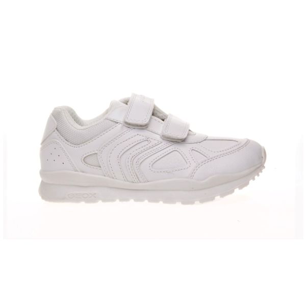 Deportivo colegial blanco Geox J0415C