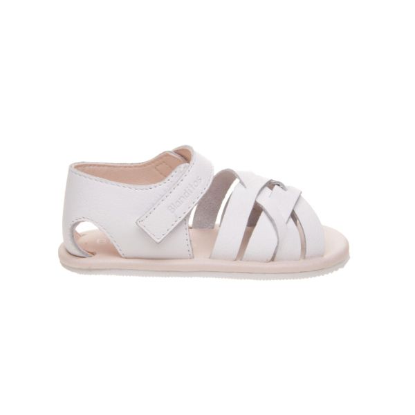 Sandalia respetuosa para niña Blanditos by Crio’s – Blanco