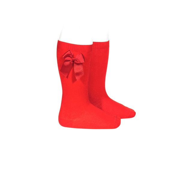 Calcetines Altos para Niña Cóndor con Lazo – Elegancia y Comodidad