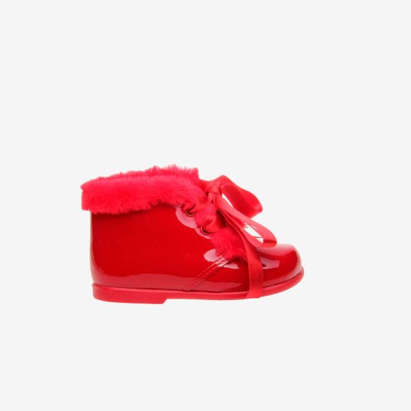 OHMY ROJO BOTAS VESTIR CHAROL