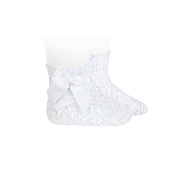 Calcetines Blancos con Lazo | Delicadeza y comodidad
