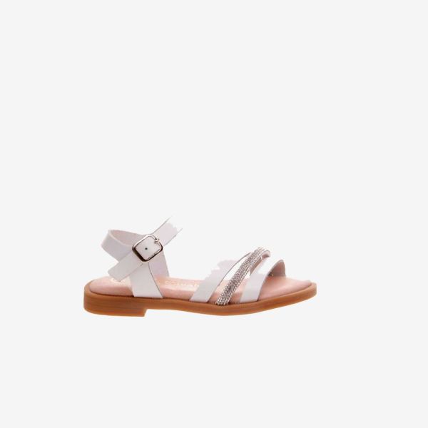 LOLA CANALES BLANCO SANDALIA CASUAL PIEL