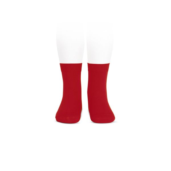 Calcetines cortos rojos Cóndor | Uniforme cómodo y discreto