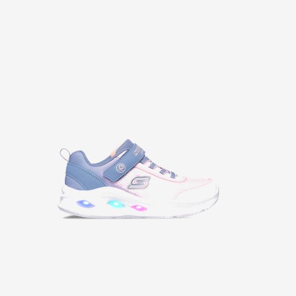 Skechers niña luces básicas | Rosa pastel, el zapato del día a día