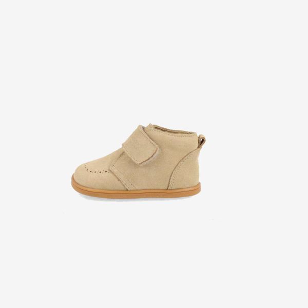 Bota de ante Blanditos para niño | Elegancia suave para sus primeros pasos