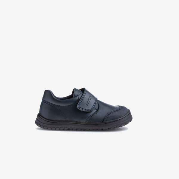 Zapato colegial barefoot unisex Pablosky azul marino