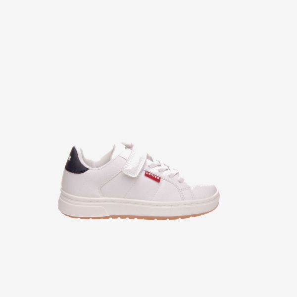 Zapatillas Levi’s blancas para niño | Comodidad para el cole y más allá