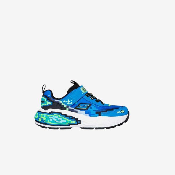 Skechers Mega-Craft niño | Zapatillas pixel art con velcro y suela segura