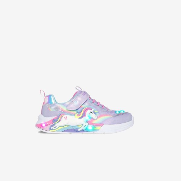 DEPORTIVOS NIÑA SKECHERS CON VELCRO Y LUCES