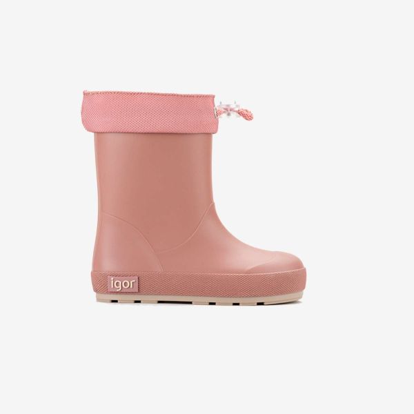 Botas de agua respetuosas Igor niña | Para chapotear sin freno