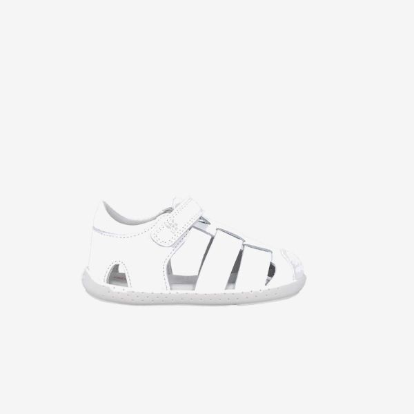Sandalia respetuosa unisex de Garvalin con velcro y puntera reforzada