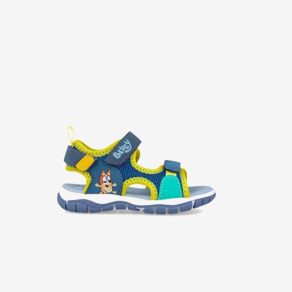 Sandalia niño doble velcro de la coleccion Bluey de Garvalin