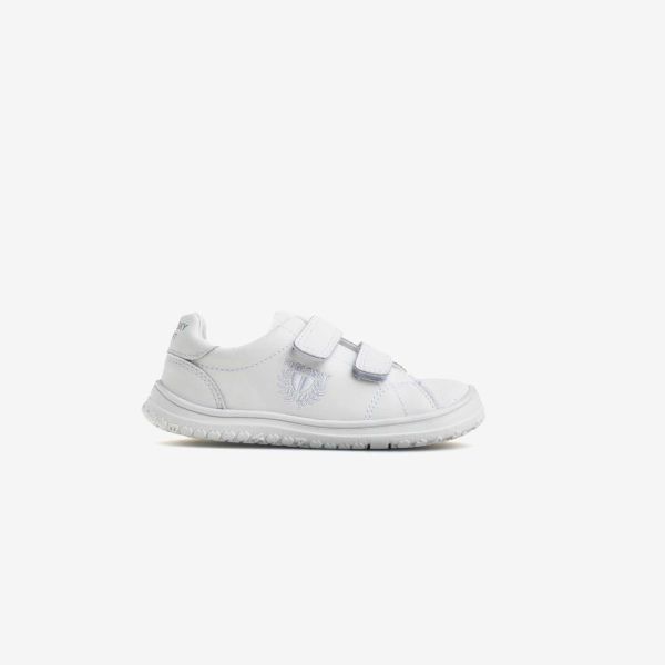 Zapatillas Pablosky blancas barefoot con puntera reforzada