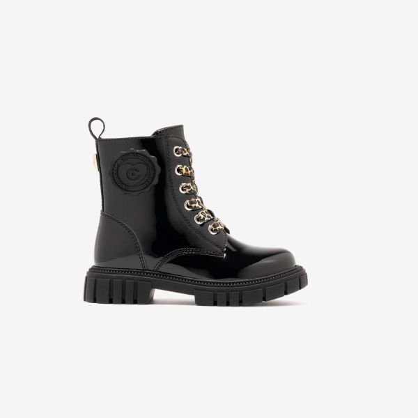 Bota tipo Martens Conguitos para niña.
