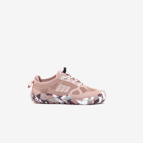 Deportiva Mustang niña linea superflex y ultraligera con suela de camuflaje.
